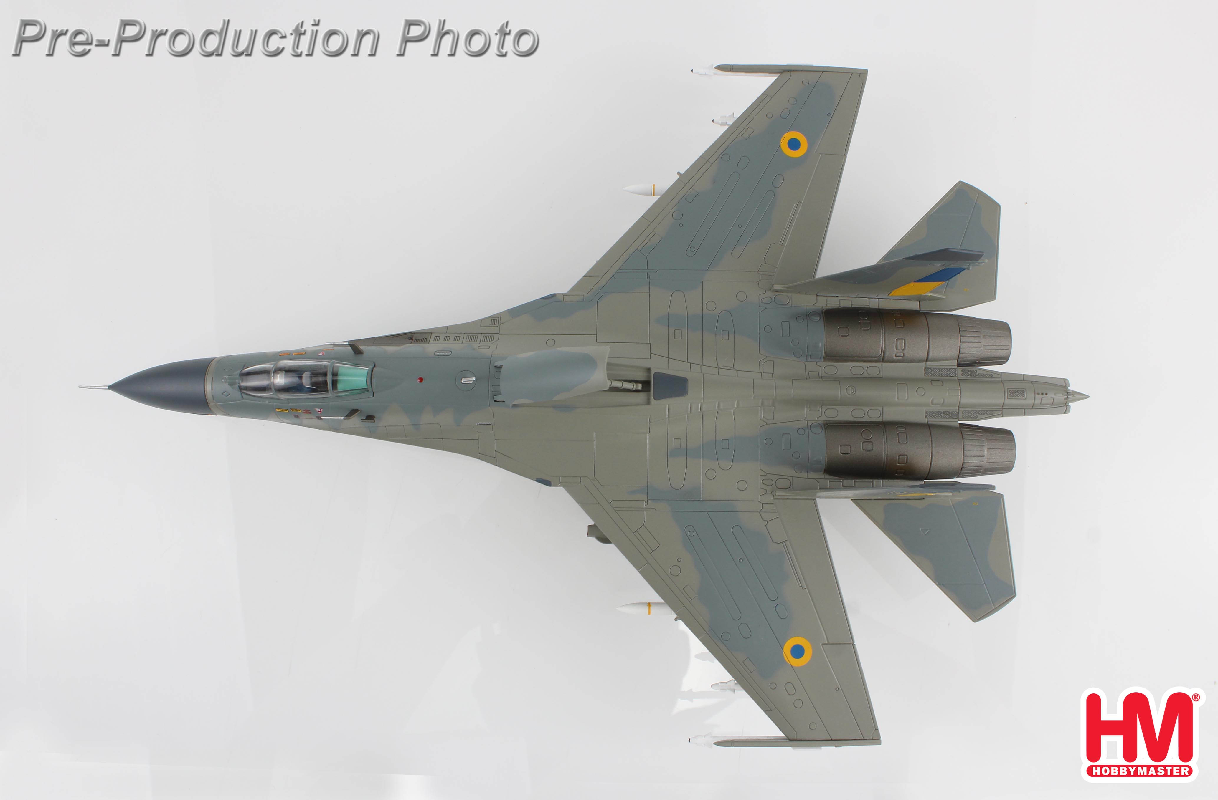 【未使用品】HOBBYMASTER SU-27 FLANKER B HA6021 free-shipping-sukhoi-su-27-